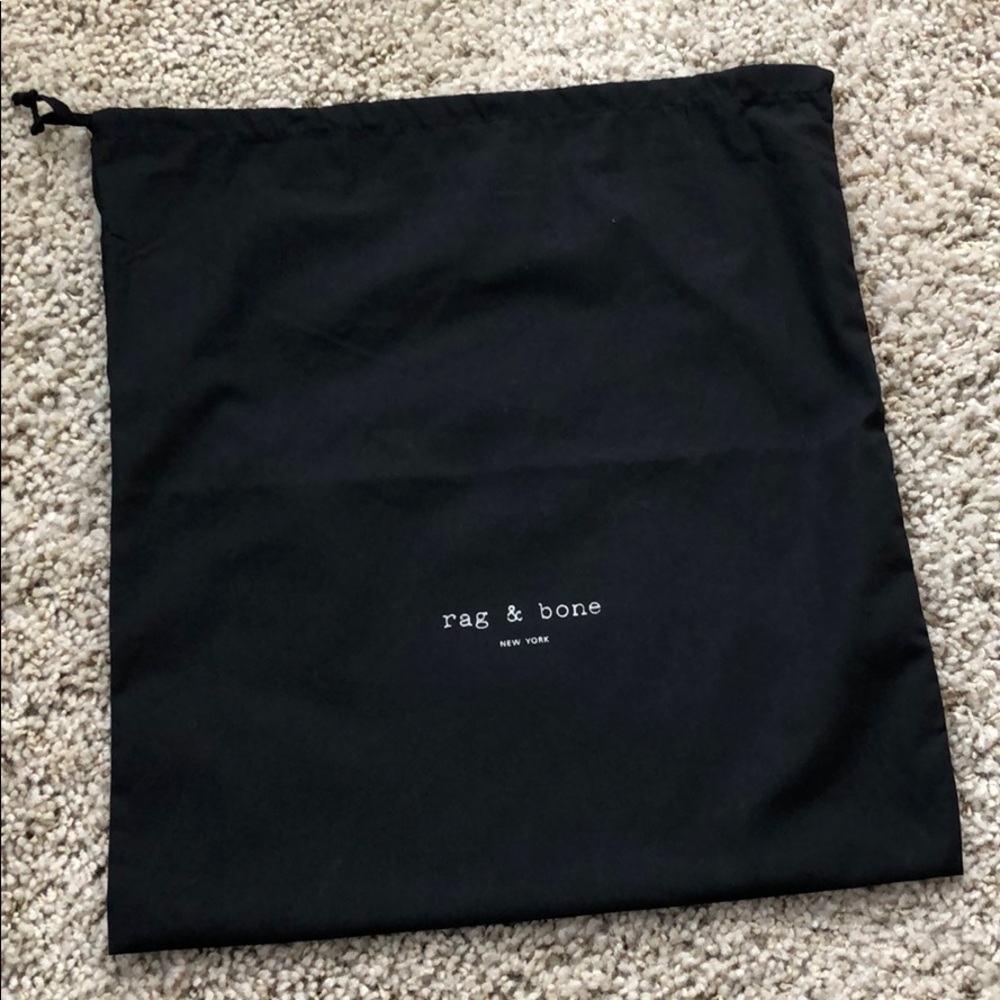 Rag & Bone duster bag storage dust cloth black